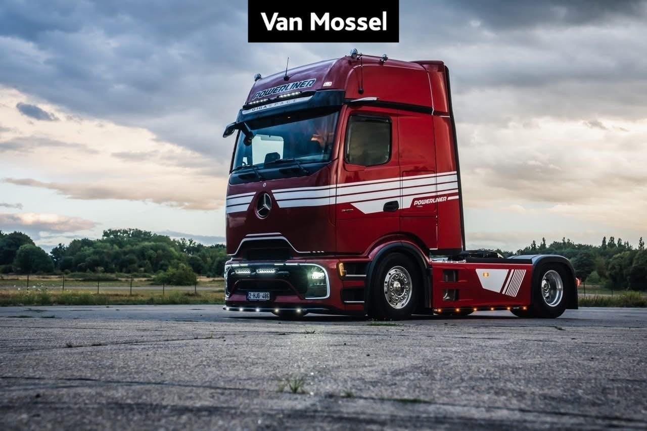 Actros 1853 LS 4x2 LHD Powerliner, Auto's, Automaat, Stof, Gebruikt, Bedrijf