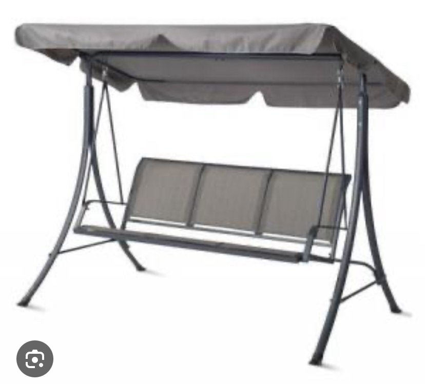 Nieuwe schommelbank Central Park MOSSA – nieuw in doos, Tuin en Terras, Ophalen, 3 zitplaatsen, Nieuw, Bank