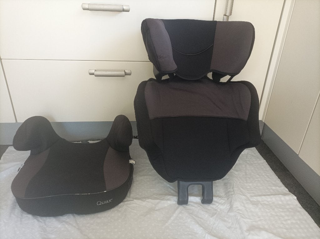 Autostoel quax, 15 t/m 36 kg, Afneembare rugleuning, Ophalen, Overige merken