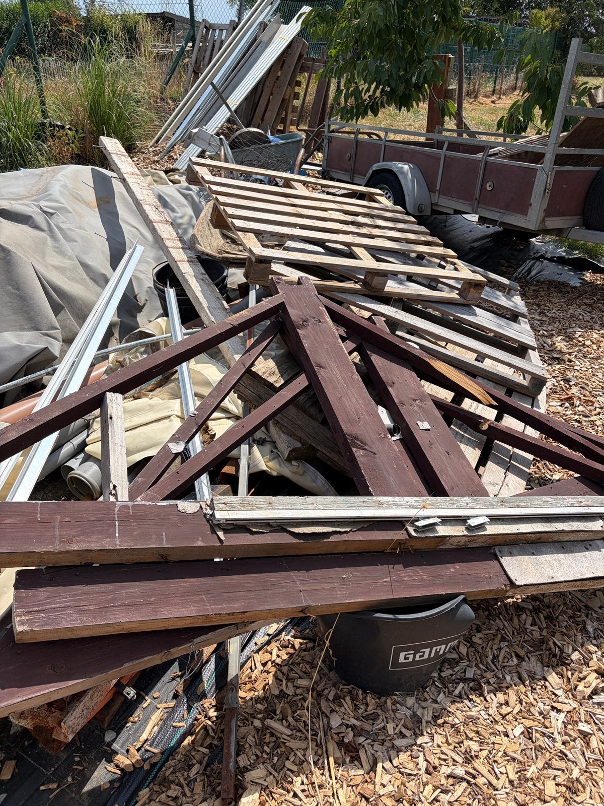 (Brand ) hout gratis af te halen, Doe-het-zelf en Bouw, Metalen, Ophalen, Gebruikt, Overige metalen