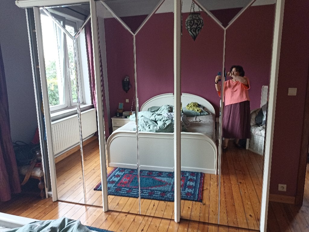 Armoire de chambre, Maison & Meubles, 200 cm ou plus, Avec tablette(s), Enlèvement, Utilisé