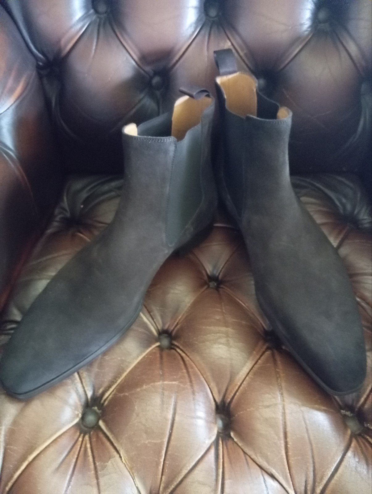 MAGNANNI marron crostifié - élastique classique, 45, Enlèvement ou Envoi