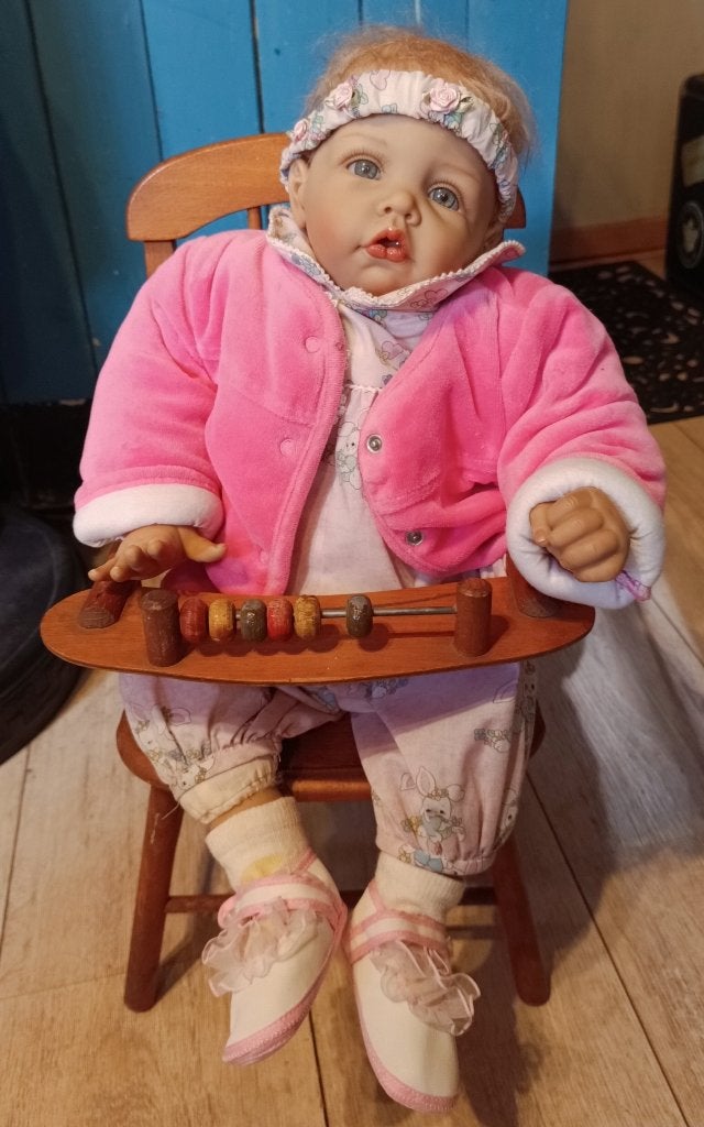 Prachtige levensechte Reborn pop te koop., Antiek en Kunst, Ophalen of Verzenden
