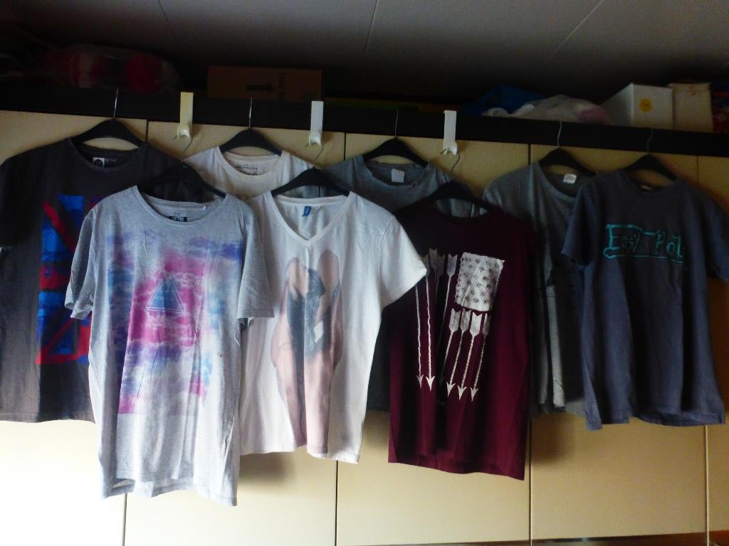 8 T-shirts T; M !! 7€ pour les 8 !! € 7,00, Enlèvement ou Envoi
