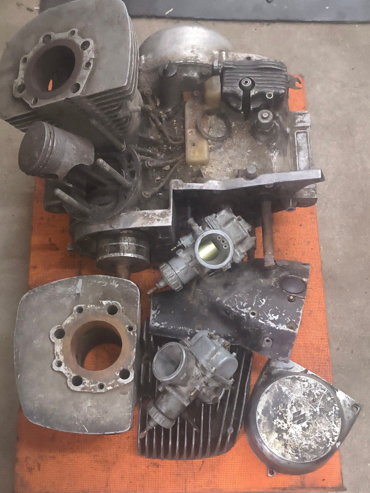 Suzuki T500, Ophalen