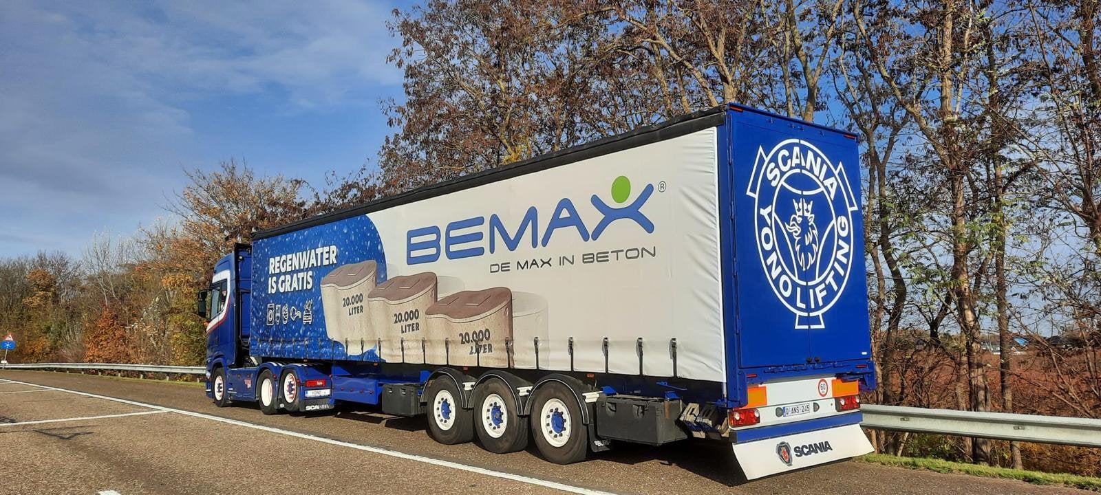 LAG huifwagen trailer bache, Bedrijf, Te koop