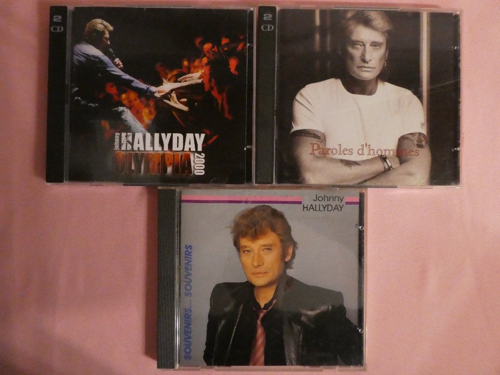 CD - Johnny Hallyday, Enlèvement ou Envoi, Utilisé