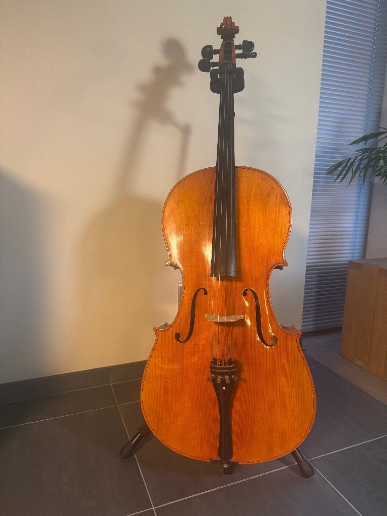 4/4 Cello, Musique & Instruments, Enlèvement, Utilisé, Violoncelle 4/4, Avec valise