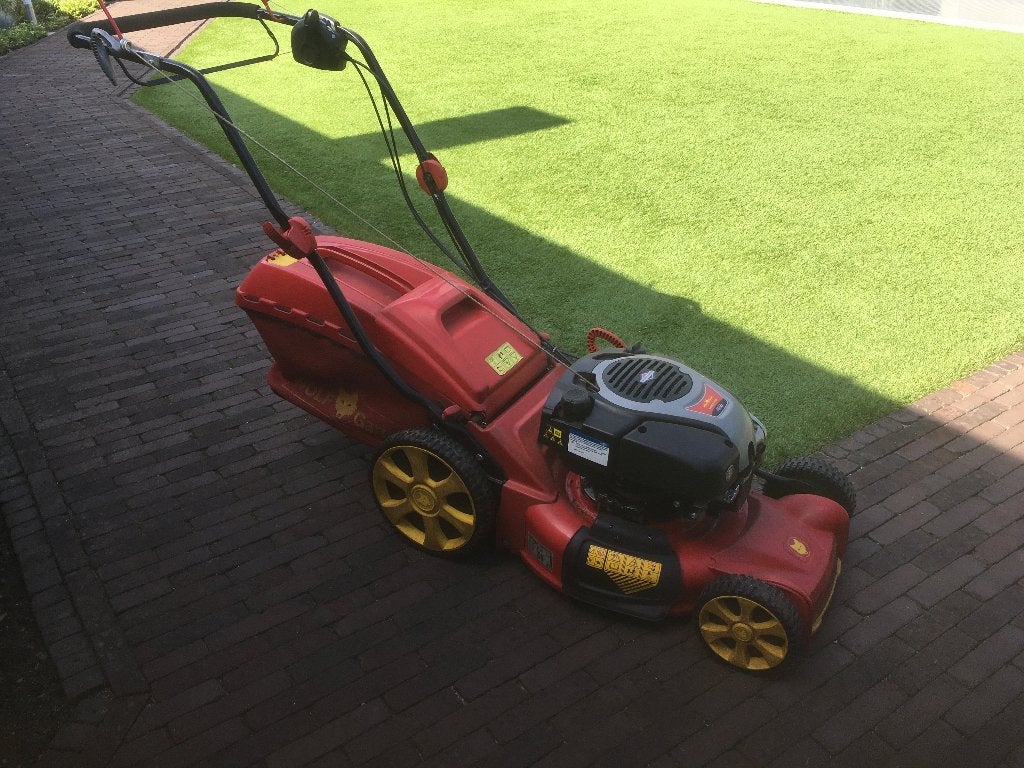 Grasmaaier benzine Wolf 46 cm, Ophalen, Cirkelmaaier, Gebruikt, Wolf garten