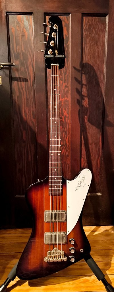 Orville Thunderbird 1997 - made in Japan, Muziek en Instrumenten, Snaarinstrumenten | Gitaren | Bas, Ophalen, Zo goed als nieuw