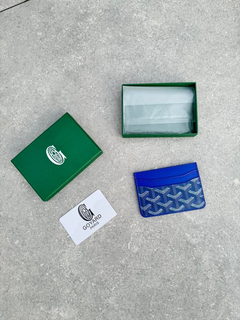 Goyard cardholder, Handtassen en Accessoires, Ophalen of Verzenden, Nieuw, Blauw