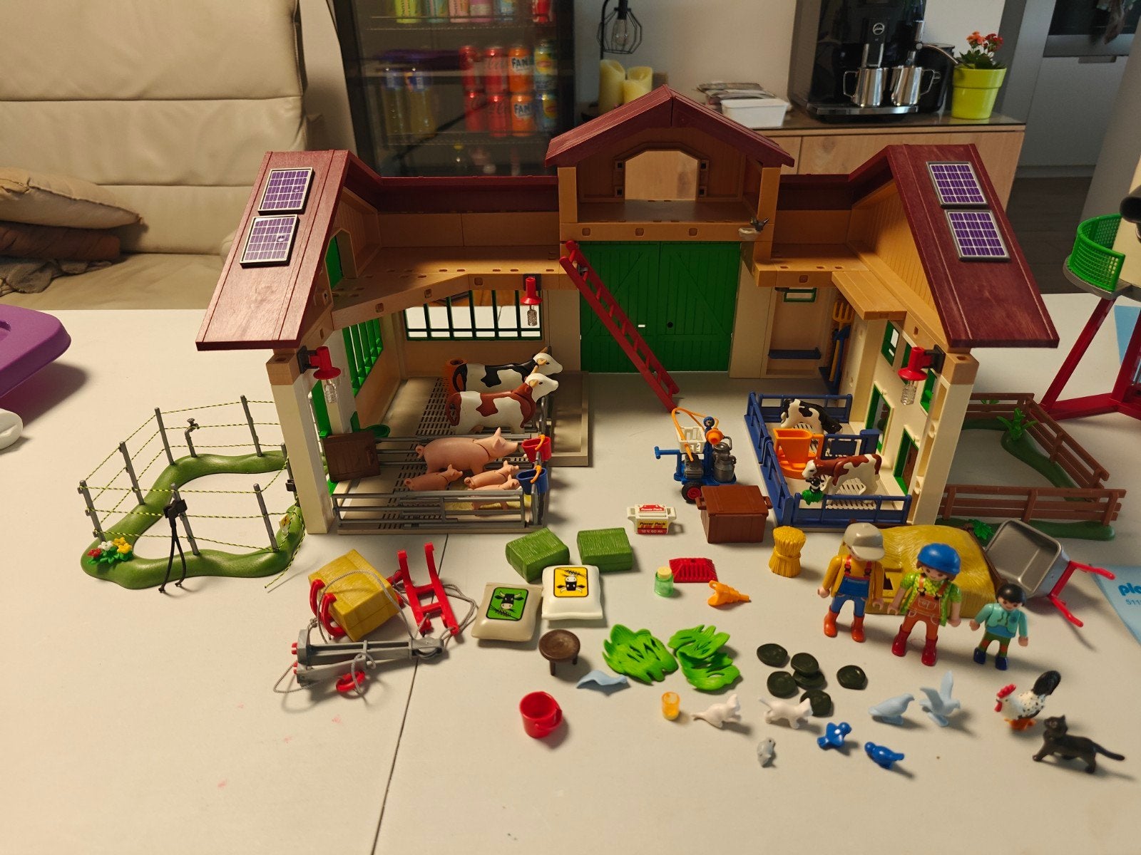 grote boerderij playmobil, Ophalen, Zo goed als nieuw