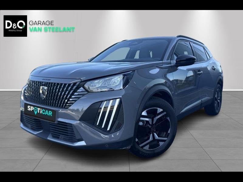 Peugeot 2008 Allure -360CAMERA-GRIP CONTROL-CARPLAY-, Autos, Peugeot, Argent ou Gris, Achat, Euro 6, Boîte manuelle