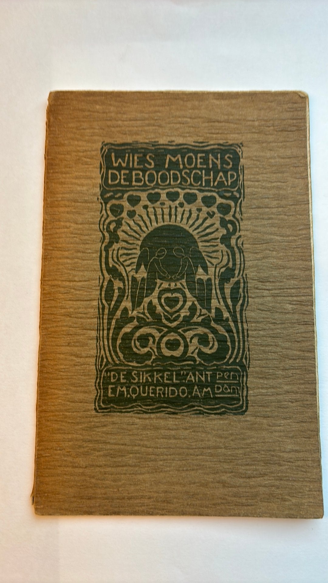 Wies Moens - De Boodschap + handtekening Jef Contryn, Ophalen of Verzenden
