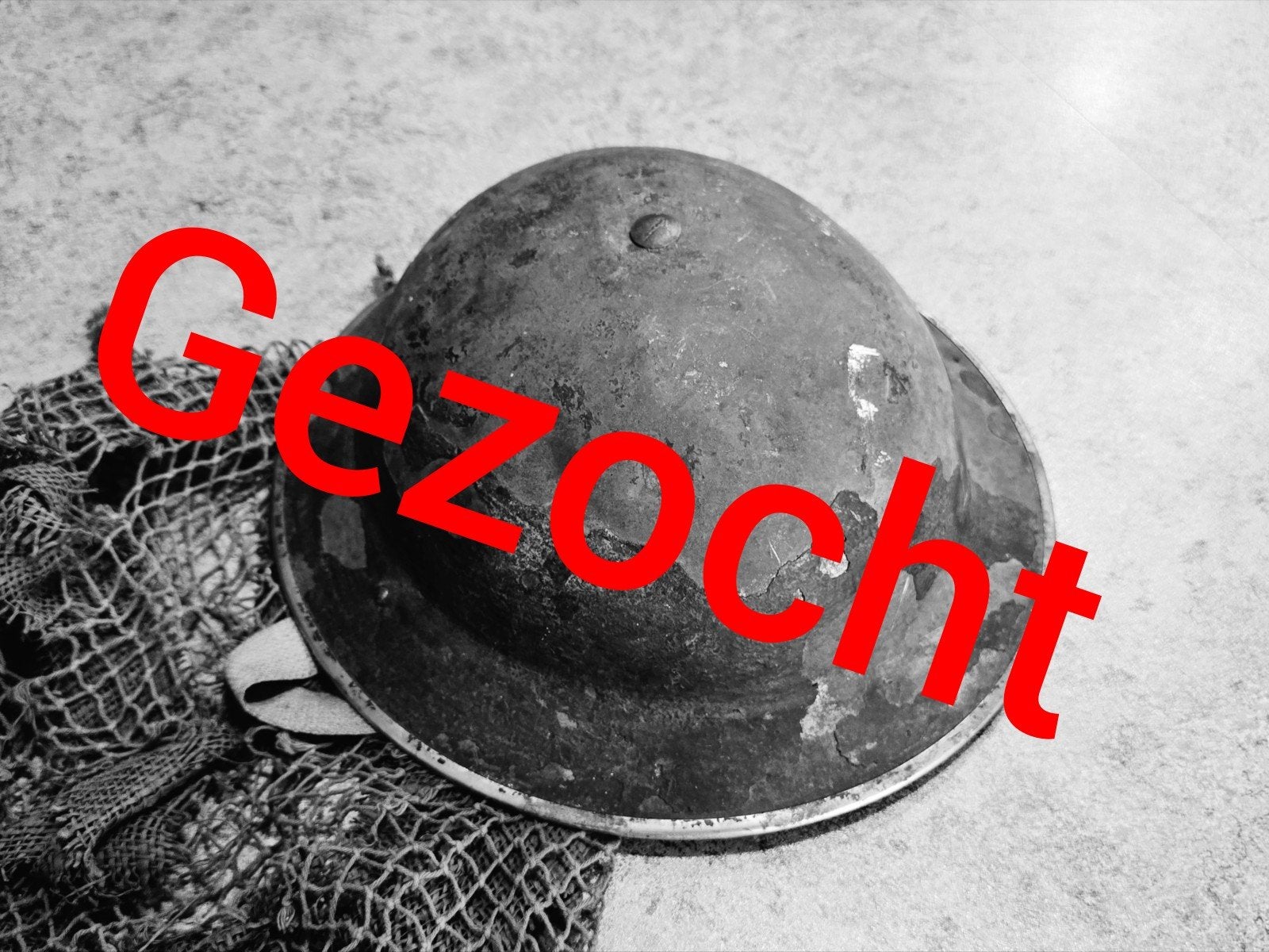 originele Britse ww2 helm gezocht, Ophalen of Verzenden, Landmacht, Helm of Baret