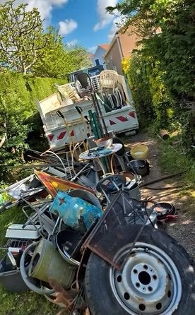 Ferrailleur retirer votre vieux métal gratuit 0456 87 34 75, Enlèvement, Comme neuf