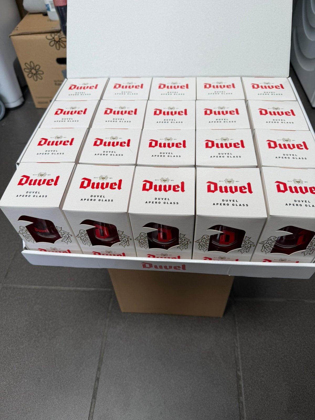 Duvel mini glazen, Enlèvement, Neuf