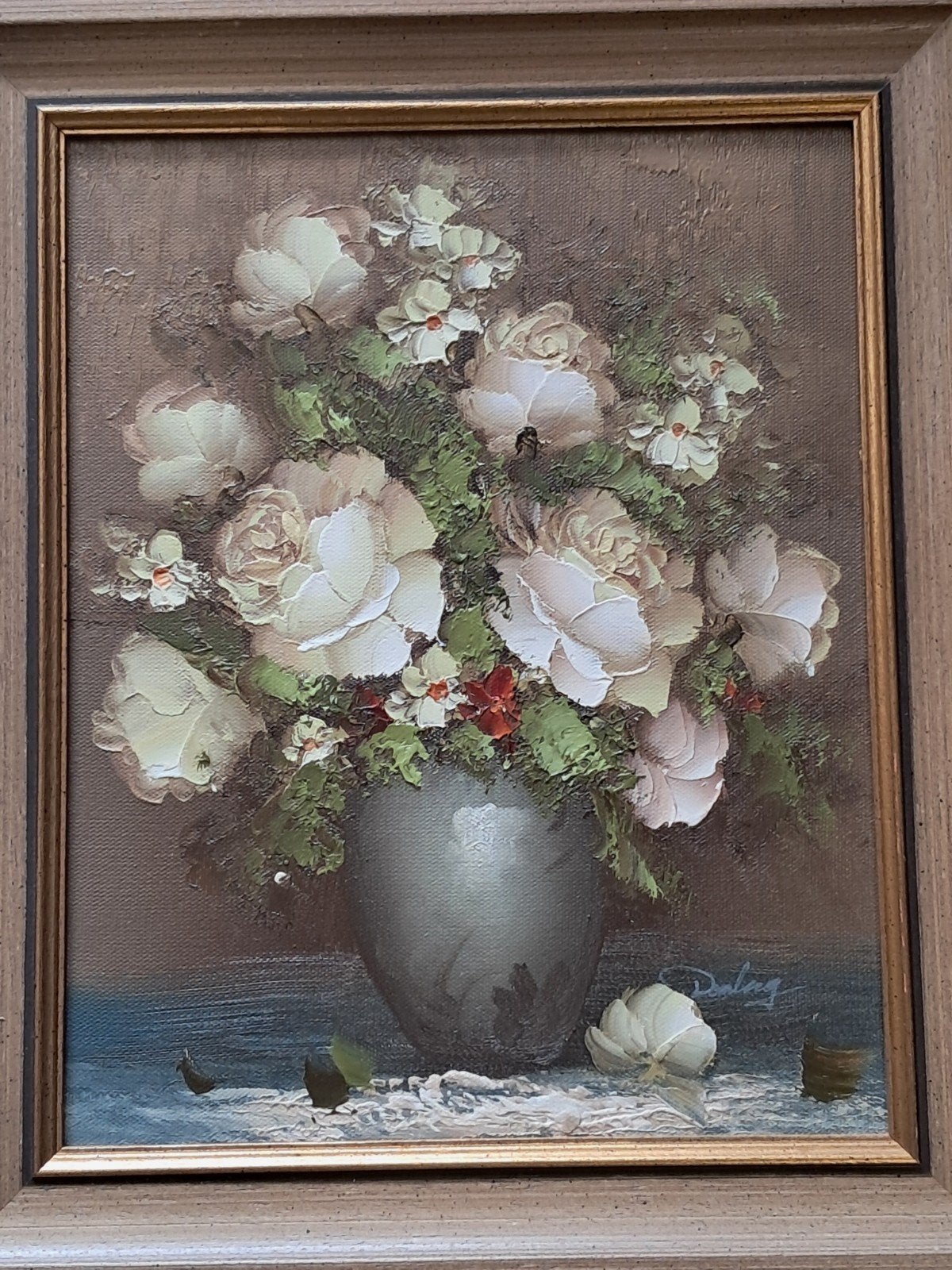 schilderij Dowling gesigneerd in perfecte staat, Antiek en Kunst, Ophalen, Vintage, Gesigneerd