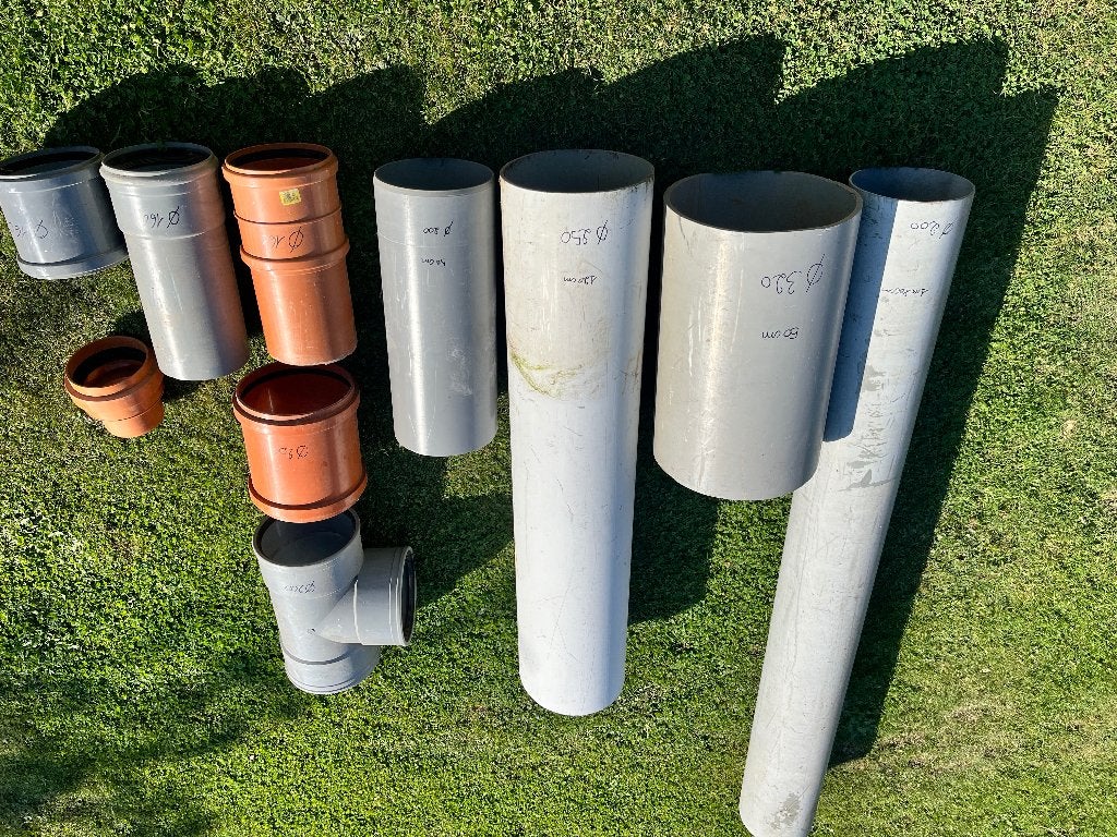 Pvc buizen en hulpstukken, Ophalen, Zo goed als nieuw, PVC, Afvoer