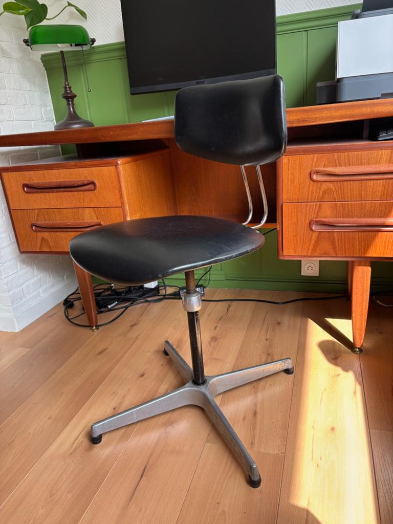 TUBAX bureaustoel vintage, Ophalen of Verzenden, Zo goed als nieuw, Bureaustoel