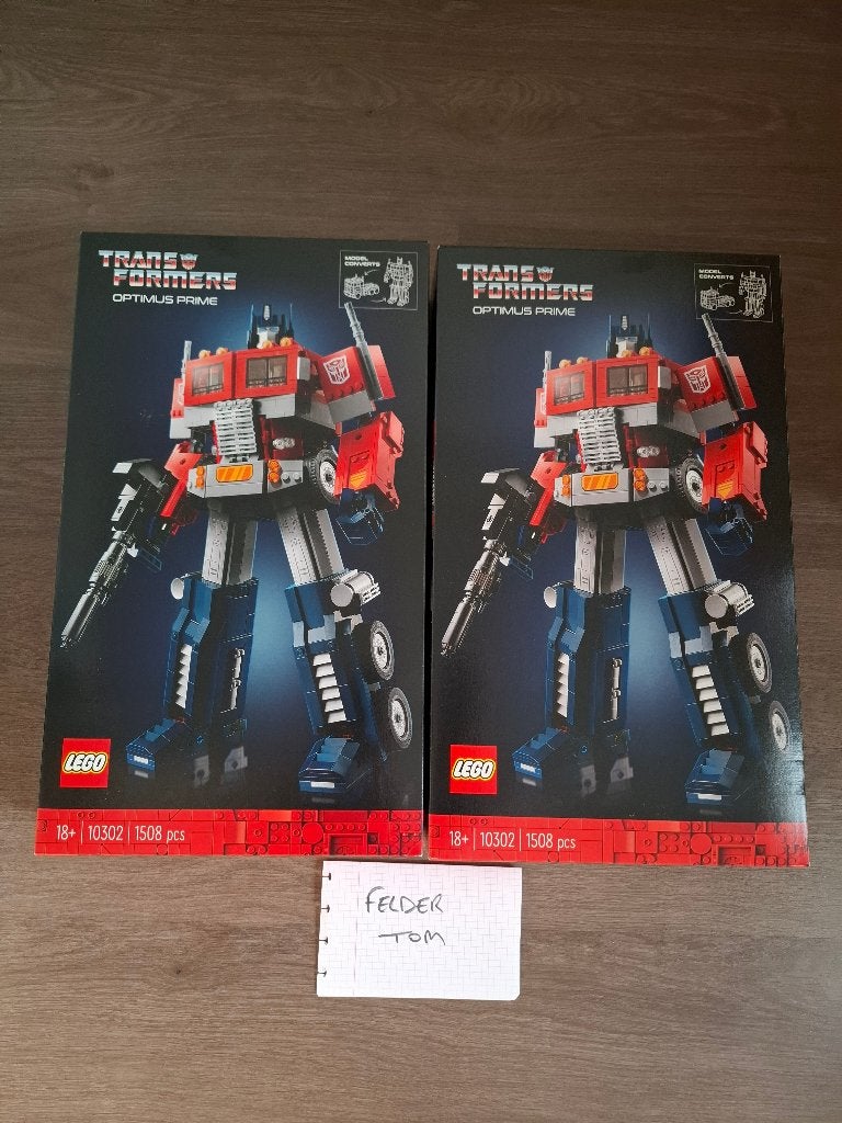 Lego Optimus prime 10302 nieuw, Ophalen of Verzenden, Nieuw, Complete set, Lego