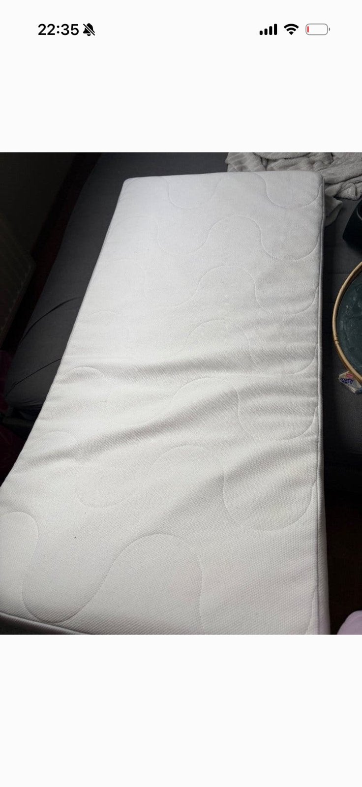 Matrass voor baby IKEA, Zo goed als nieuw, Matras, Eenpersoons, 70 cm of minder