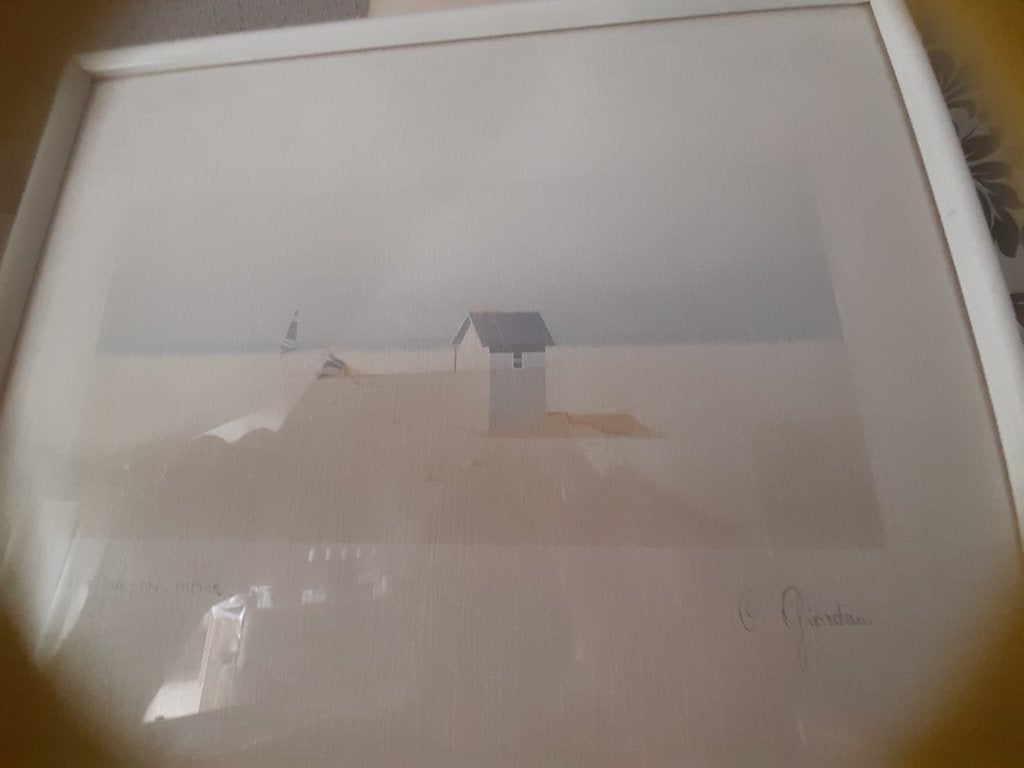 Litho van C. Giordani uit 1989, Ophalen of Verzenden