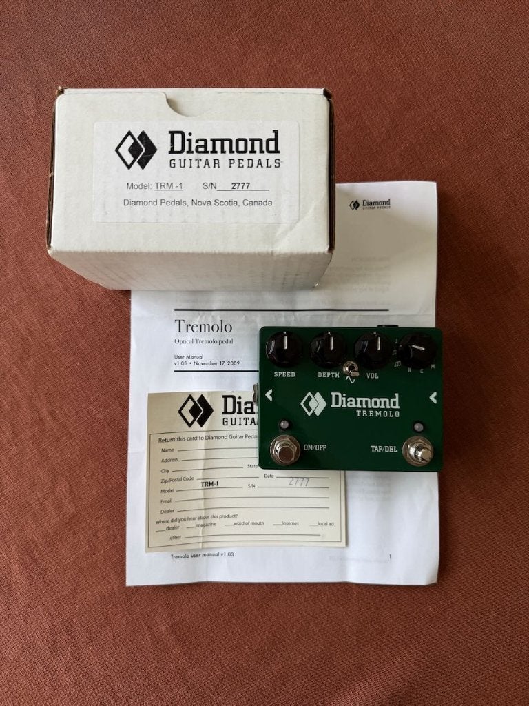 Diamond Tremolo, Muziek en Instrumenten, Ophalen of Verzenden, Zo goed als nieuw, Overige typen
