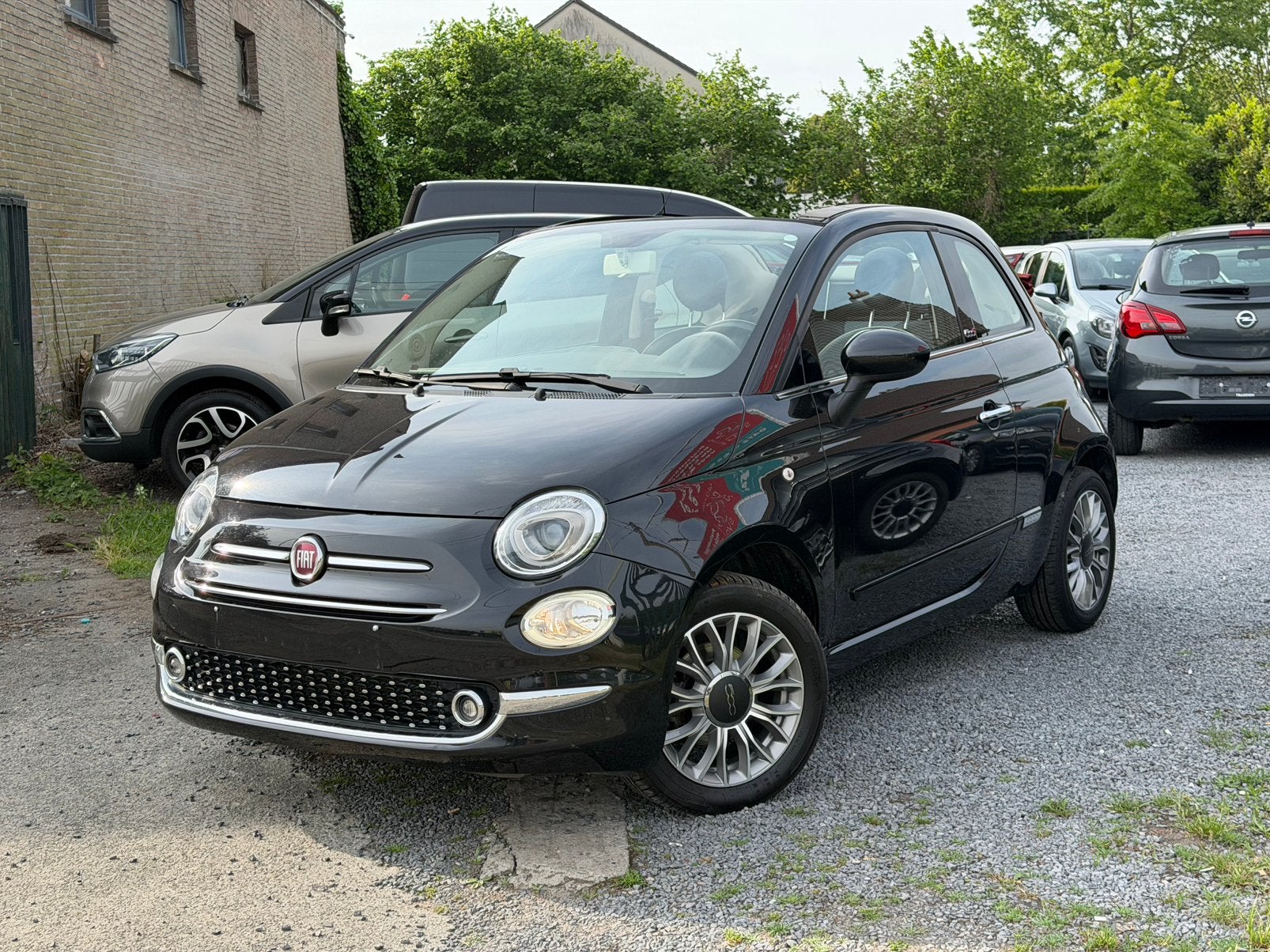 Fiat 500C 1.2 Benzine Cabrio | Navi | Cruise | 87.000 KM, Auto's, Voorwielaandrijving, 4 zetels, Stof, 4 cilinders