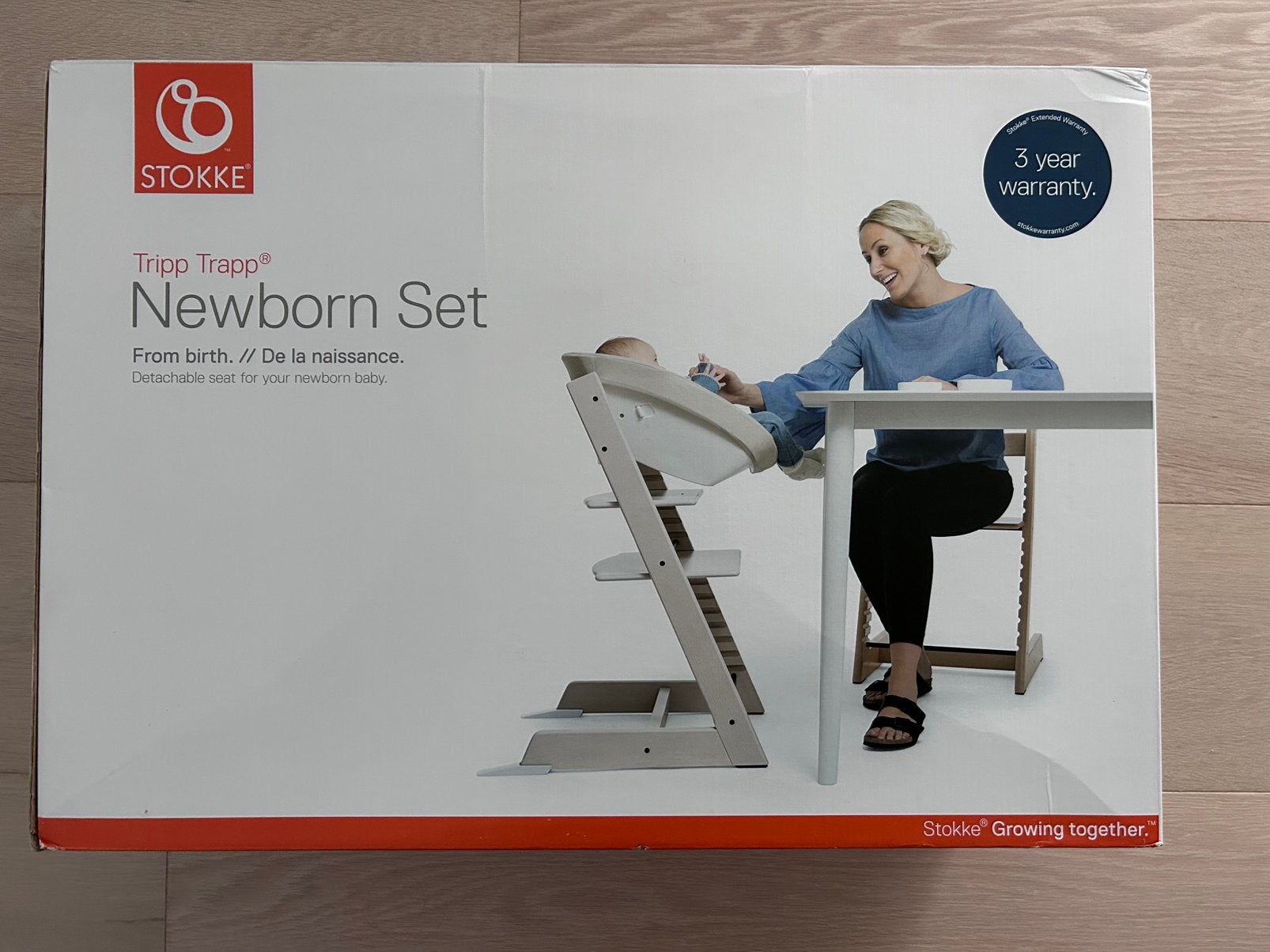Tripp Trapp Newborn set - stokke, Ophalen, Zo goed als nieuw