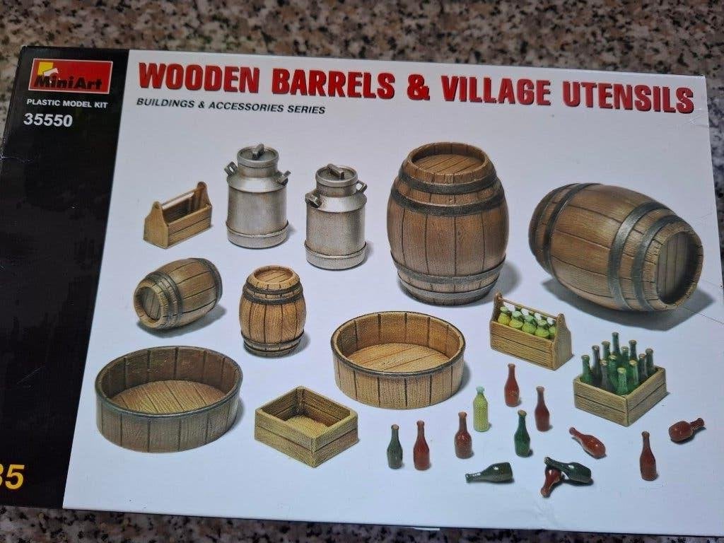 Modelbouwdoos van MiniArt schaal 1/35e, Ophalen of Verzenden, Nieuw, 1:32 tot 1:50