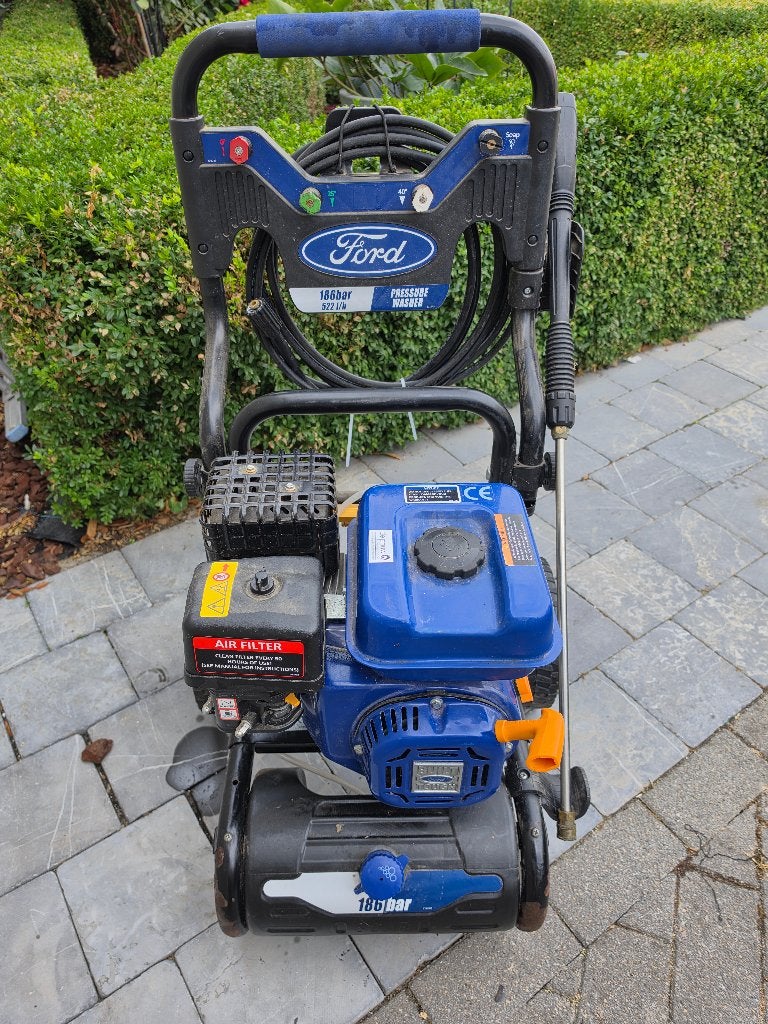 Hoge drukreiniger 180 Bar, Tuin en Terras, Ophalen, Gebruikt, Benzine, Ford