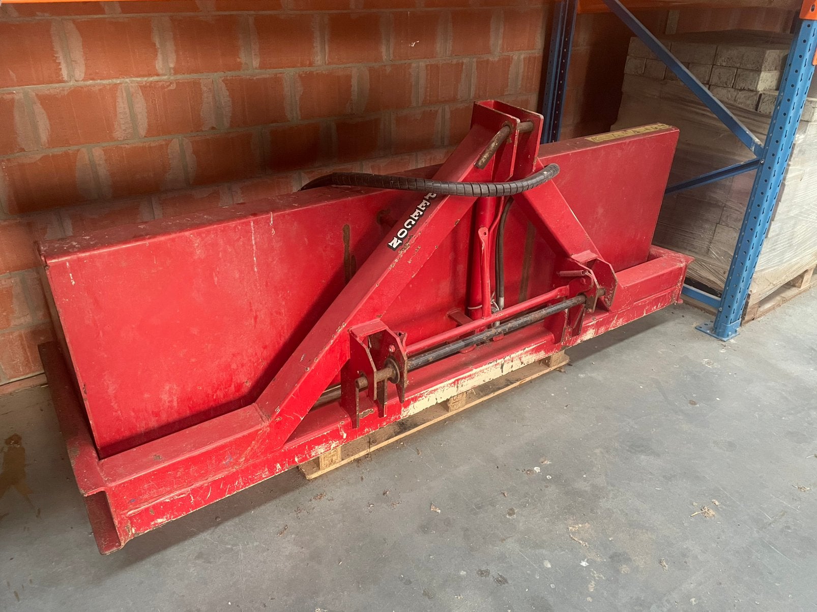 Peecon hydraulische schepbak kipbak, Ophalen