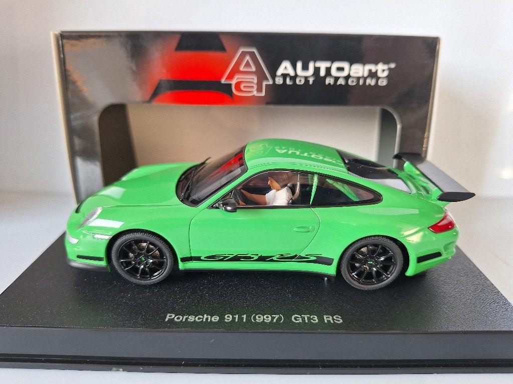 AutoArt Porsche Carrera voor en achterLicht NOG EEN TOP DEAL, Neuf, Autres marques, Électrique, Circuit