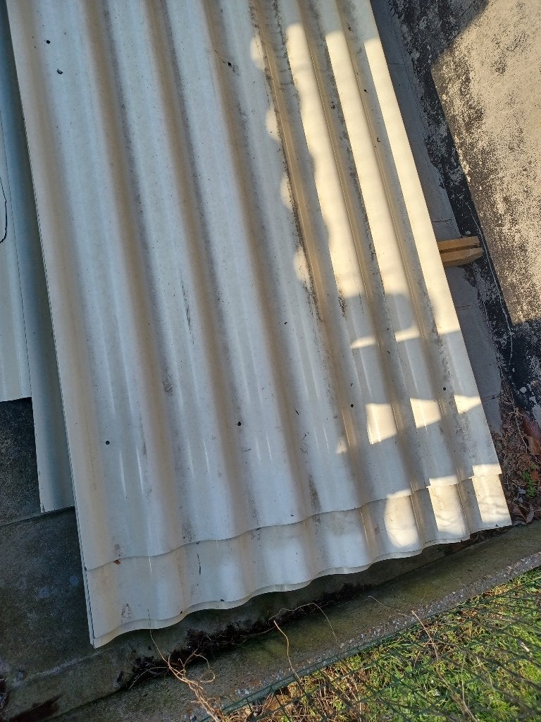 dakbedekking, Doe-het-zelf en Bouw, Ophalen, Kunststof, Gebruikt, Overige kleuren