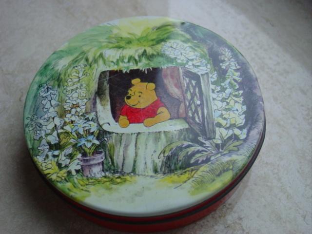 vintage blikken doosjes winnie the pooh, Ophalen of Verzenden, Gebruikt
