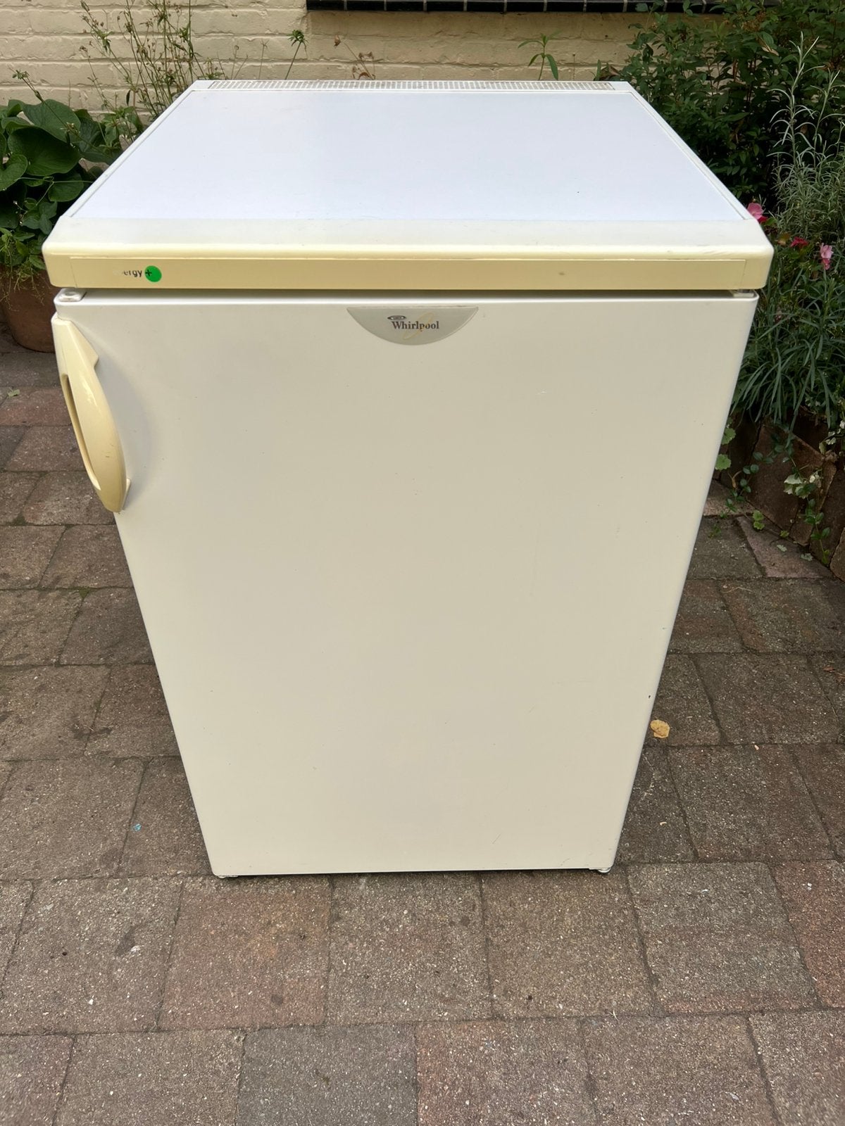 Réfrigérateur Whirlpool avec congélateur, Electroménager, Enlèvement, Comme neuf, Avec compartiment congélateur