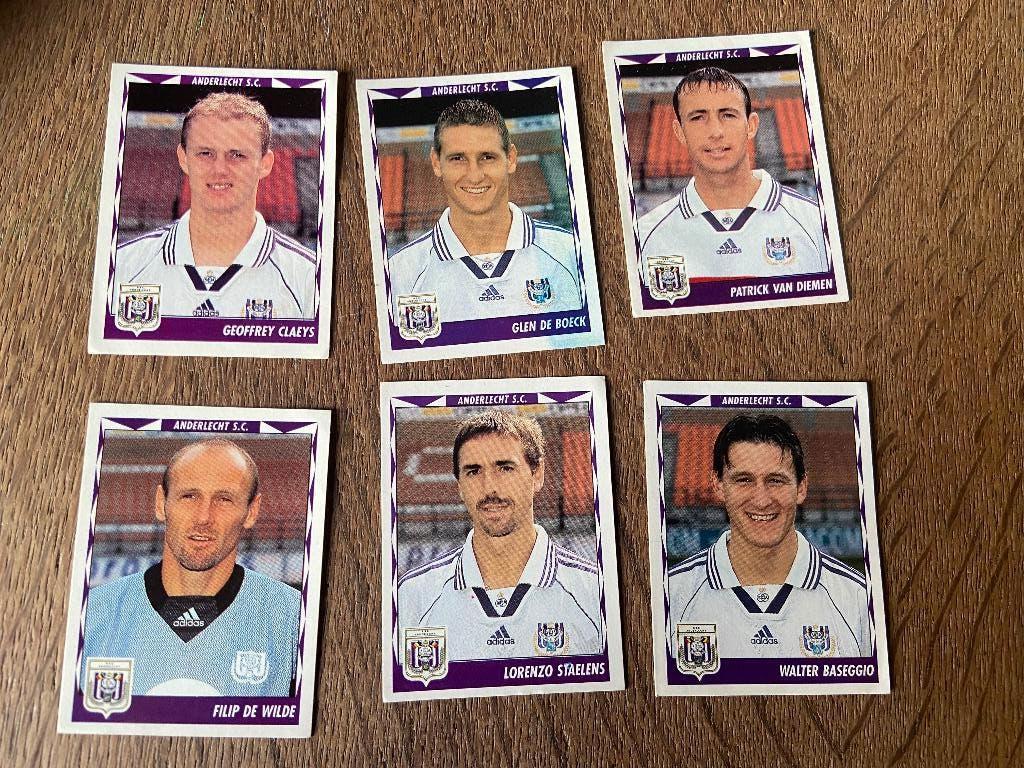 Lot RSC Anderlecht Panini 1999, Envoi, Comme neuf, Plusieurs autocollants