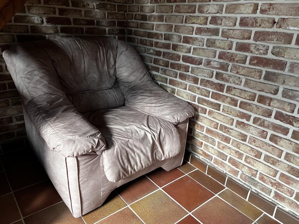 2 superzachte eenpersoonszetels, Maison & Meubles, Canapés | Salons, 75 à 100 cm, Moins de 150 cm, Banc droit, Une personne