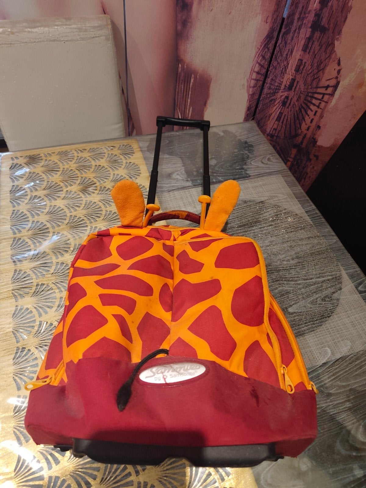 cartable a roulettes girafe, Bijoux, Sacs & Beauté, Sacs | Cartables, Enlèvement