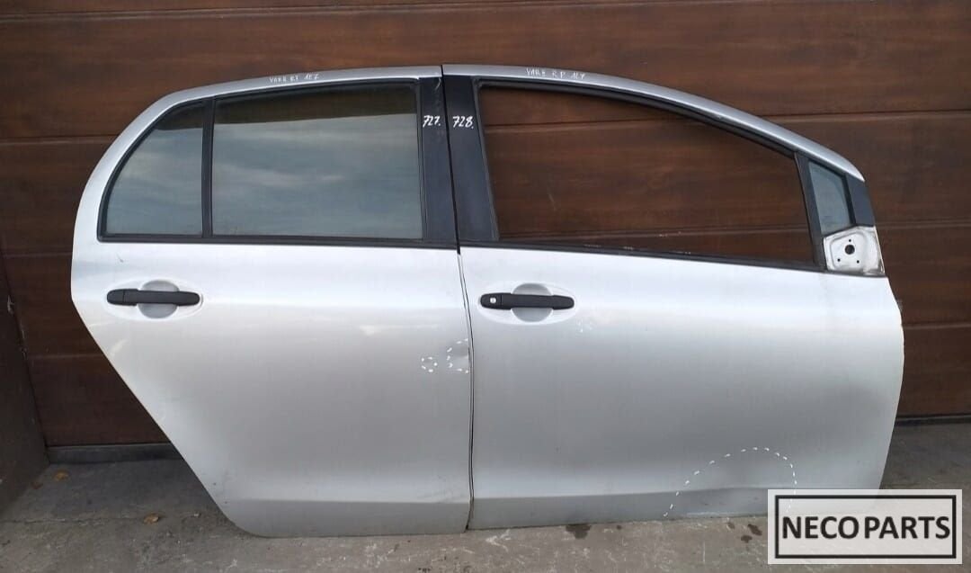 TOYOTA YARIS II DEUR PORTİER DEUREN PORTIEREN 5D1E7, Arrière, -, Haillon arrière, Toyota