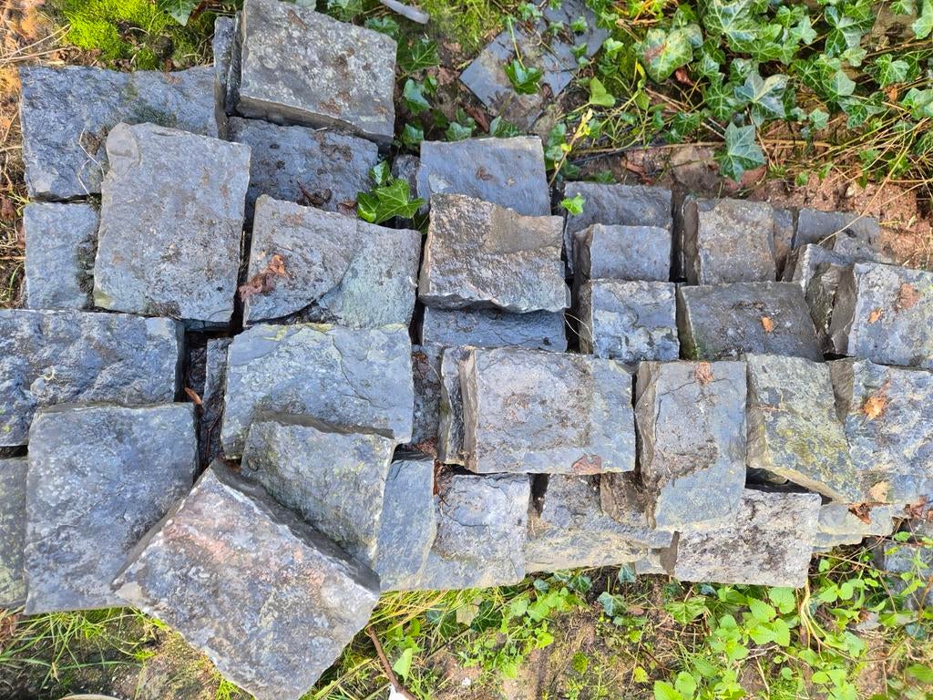 Stenen voor oprit of tuinpad, Ophalen