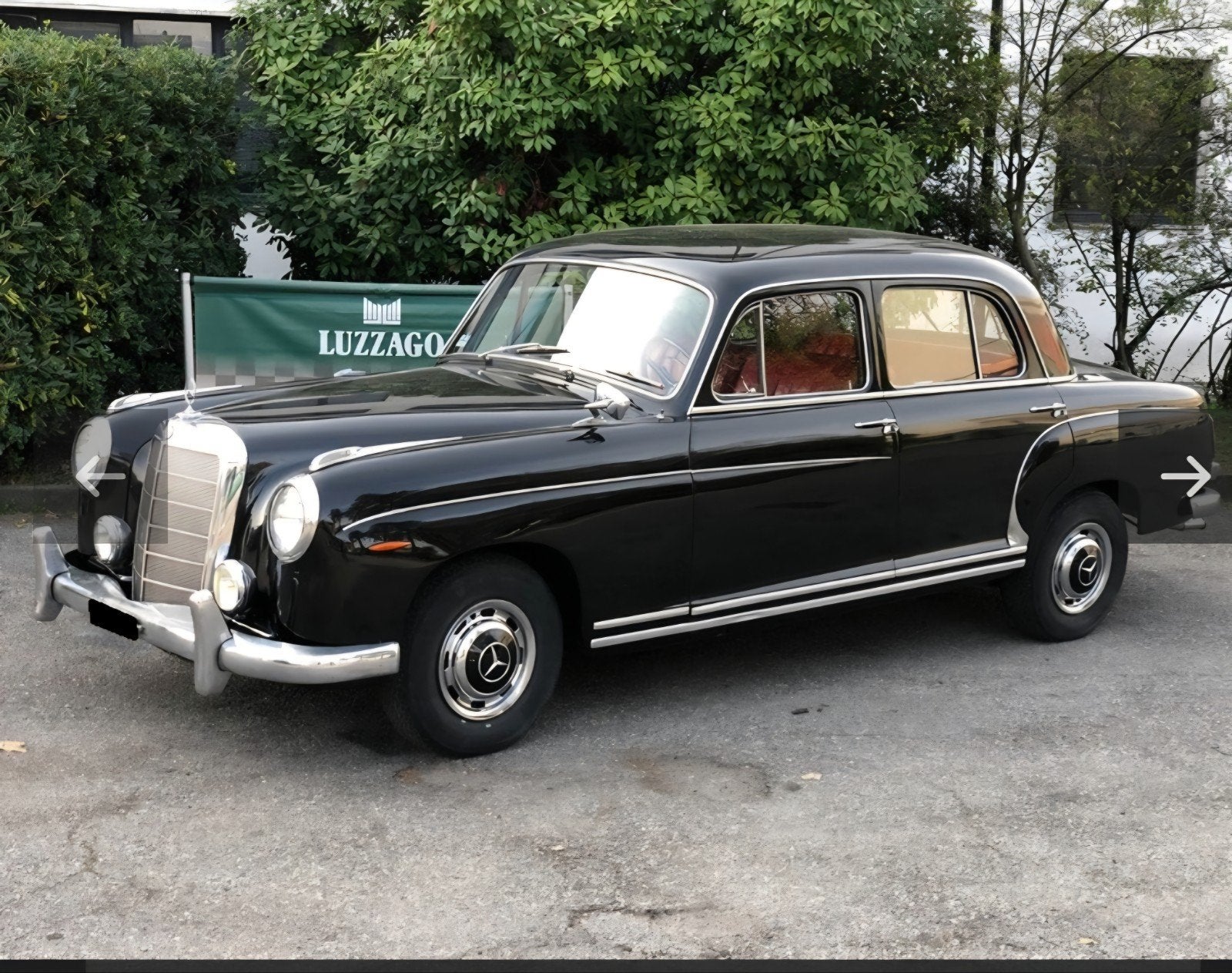 Ponton Mercedes à vendre, Autos, Oldtimers & Ancêtres, Particulier, Achat