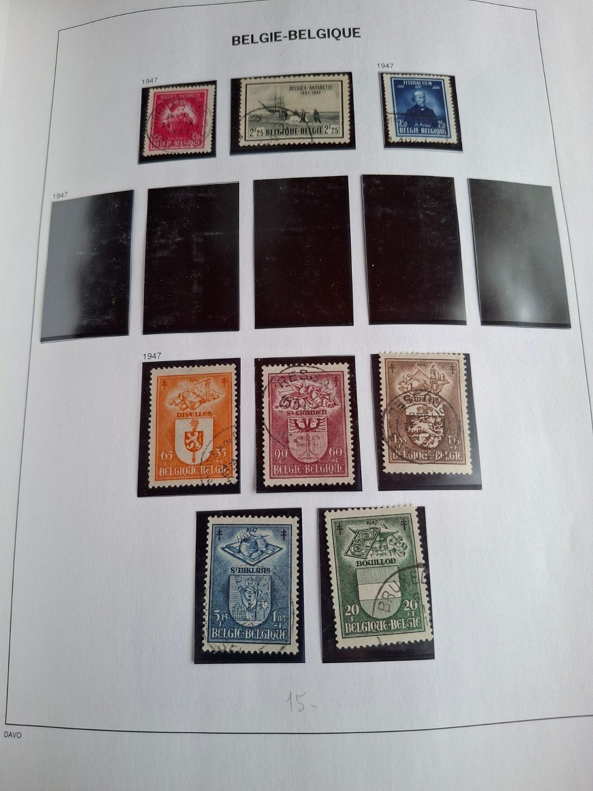 Albumzegels België, Ophalen of Verzenden