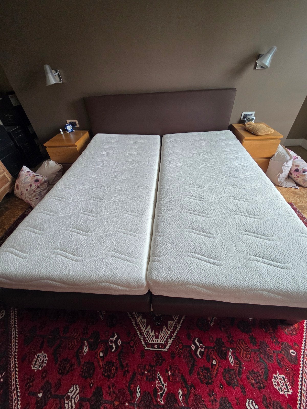 VELDA 2 matelas ferme en latex 90 x 200 cm, Maison & Meubles, Chambre à coucher | Lits boxsprings, Enlèvement