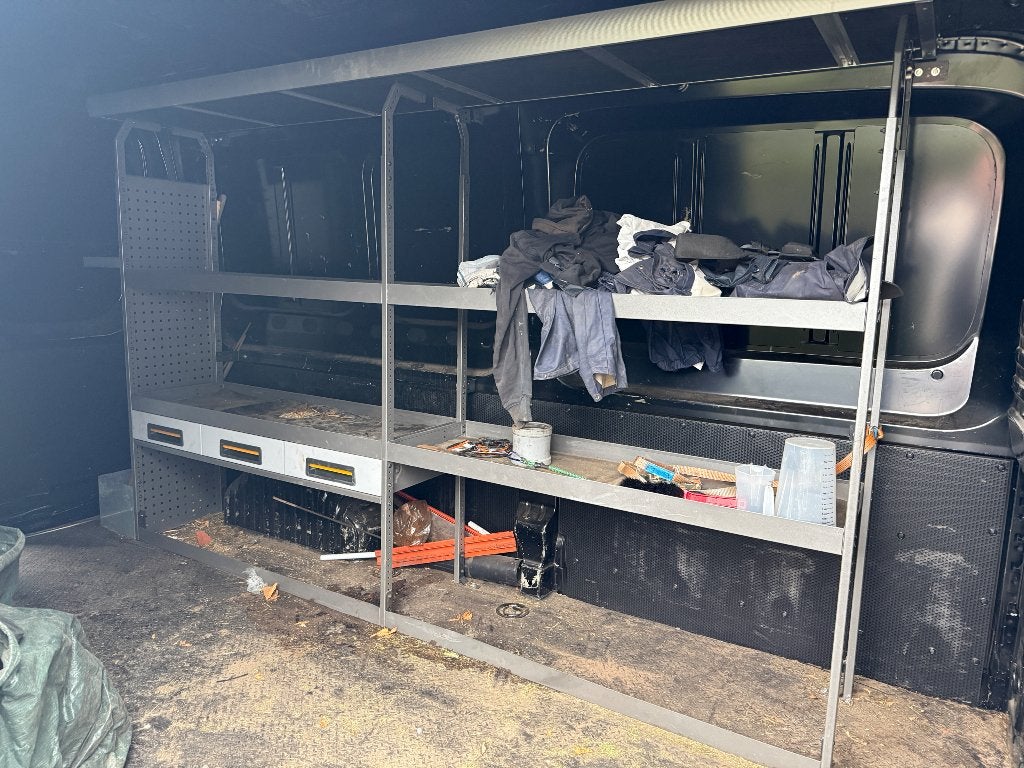 Inrichting camionette, Ophalen, Gebruikt
