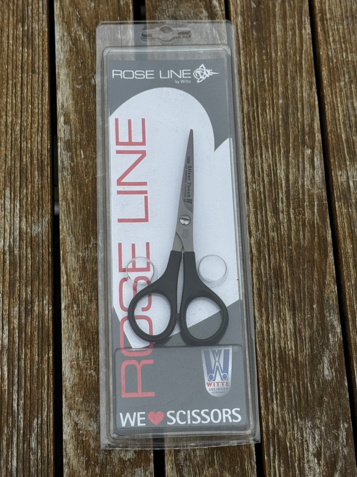Schaar Rose Line Silver Touch, Dieren en Toebehoren, Ophalen of Verzenden, Nieuw