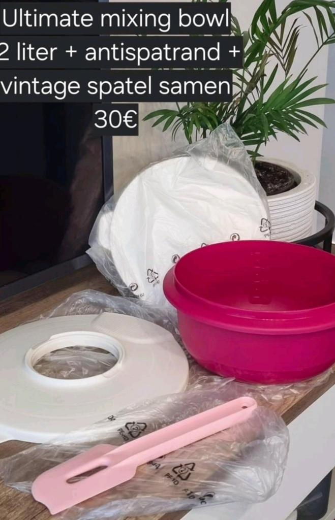Bol à mélanger Tupperware Ultimate + spatule, Enlèvement ou Envoi, Neuf