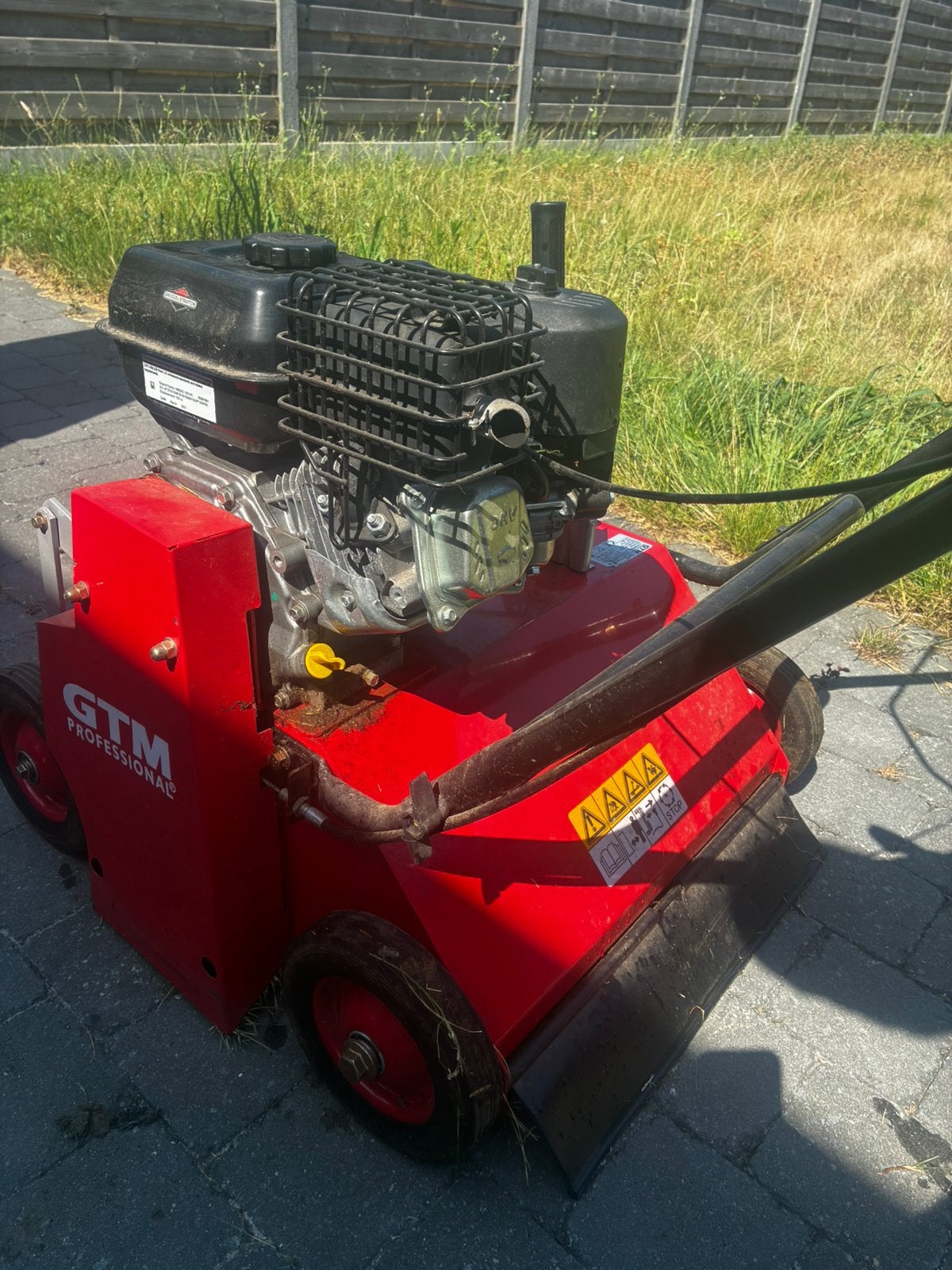 Gtm professional verticuteermachine, Ophalen, Zo goed als nieuw