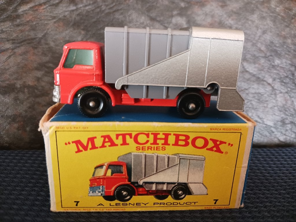 Matchbox  7 c  Ford Refuse Truck, Hobby en Vrije tijd, Modelauto's | 1:87, Ophalen of Verzenden, Matchbox